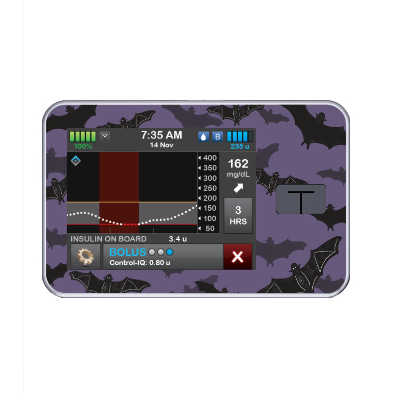 T:slim Cover Sticker (Vampire Bats)