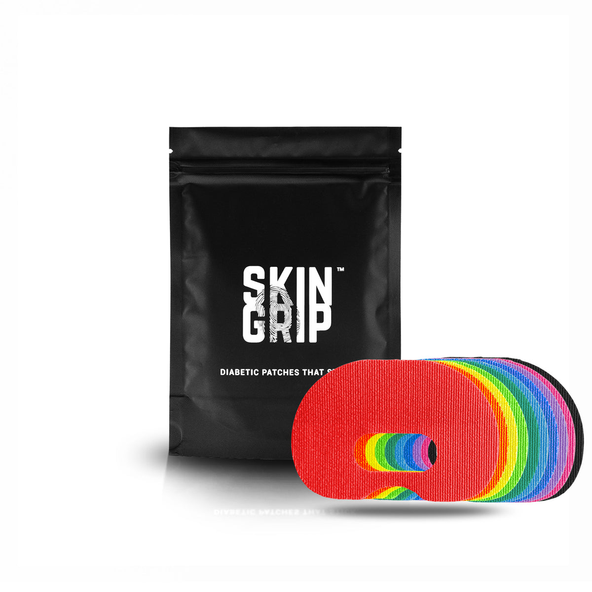 Skin Grip - Medtronic Guardian/Enlite (With Hole) - 20 Pack - Many Colours Available