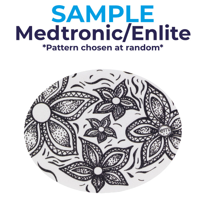 Sample Patch - ExpressionMed Oval for Medtronic/Libre  sensors