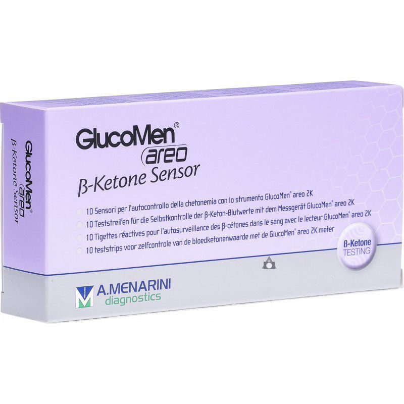 GlucoMen Areo Beta Ketone Sensors - Pack of 10