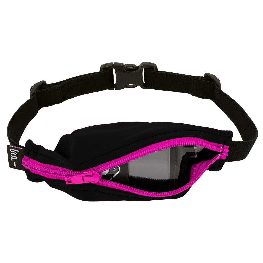 SPIbelt Kids (Black with Hot Pink Zipper)