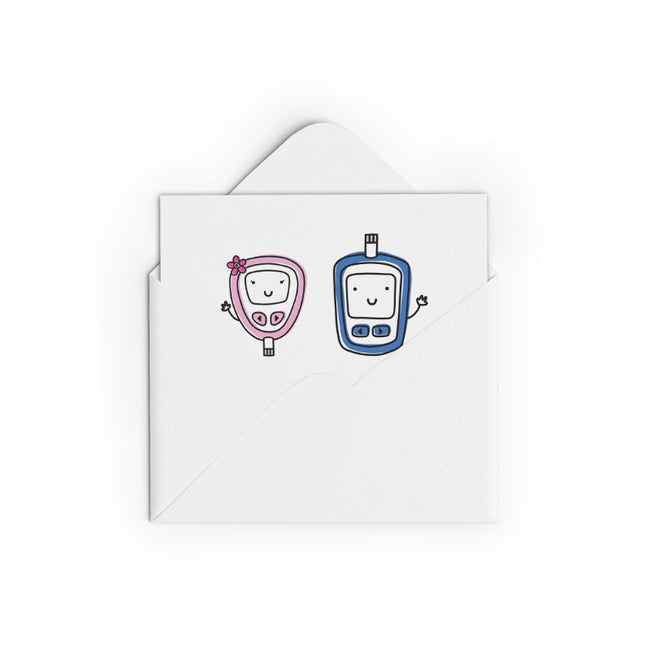 Myabetic Greeting Card: Thinking of You