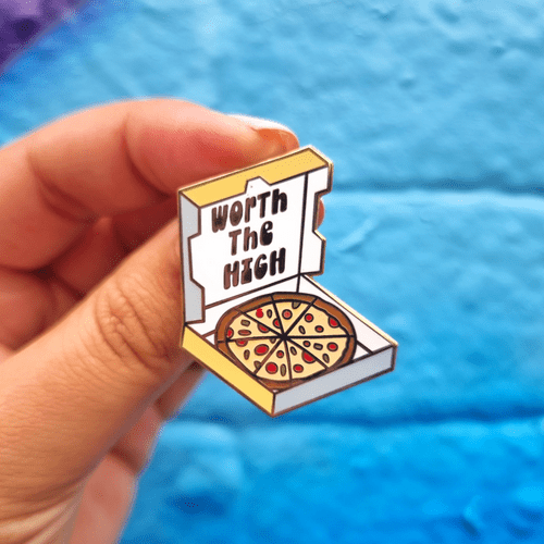 Organising Chaos Enamel Pins